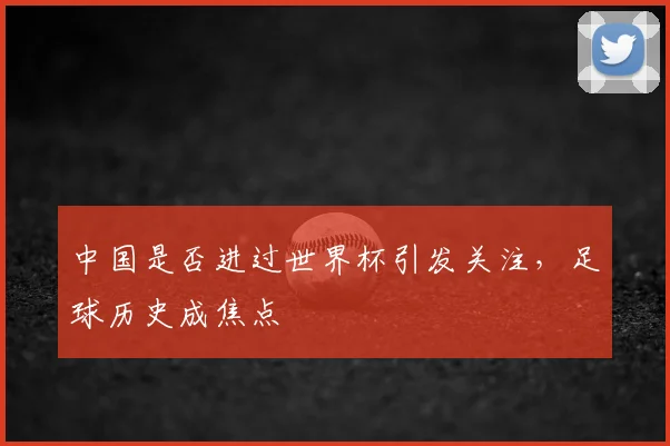 中国是否进过世界杯引发关注,足球历史成焦点